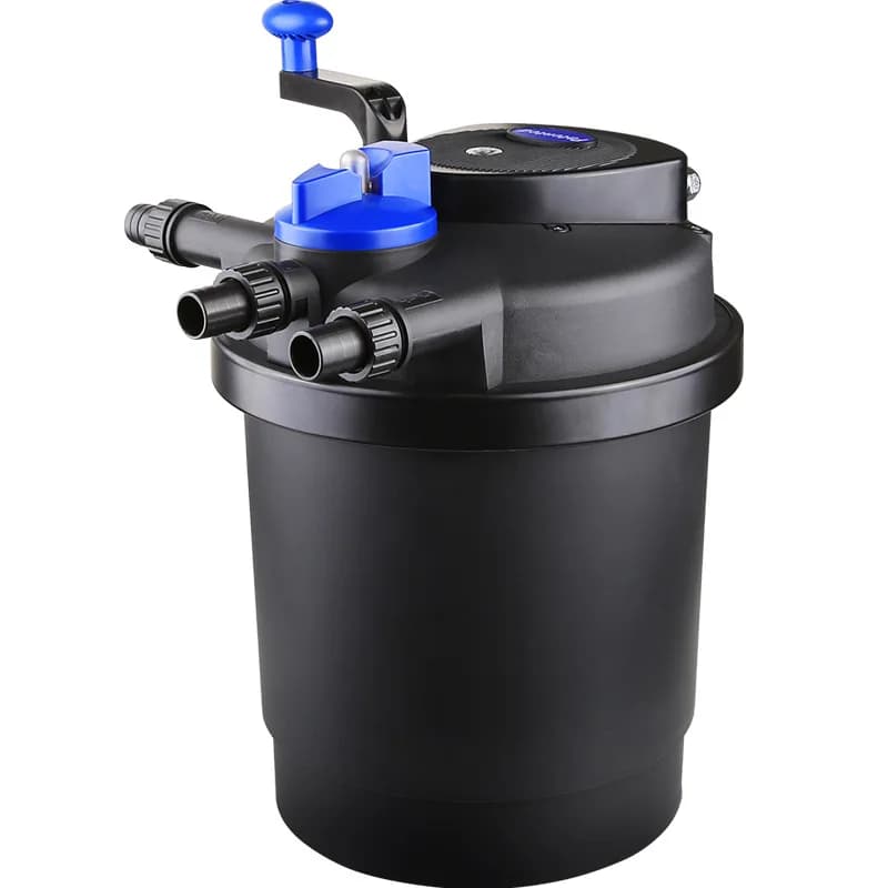 Sunsun cpf Fischteich Filter Wasser zirkulation system Koi Teich im Freien große externe Filter Eimer Pool eingebaute keimt ö tende Lampe