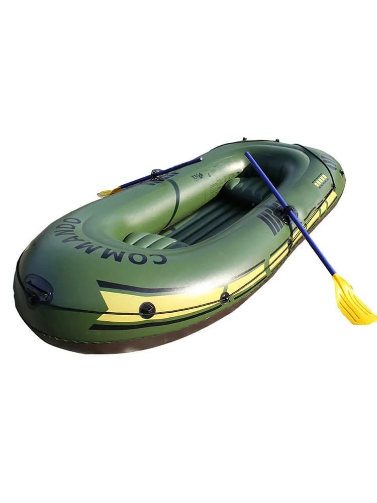 Aufblasbares Gummi boot 2 Personen 230cm(130cm) treibendes Sport kajak fischerboot