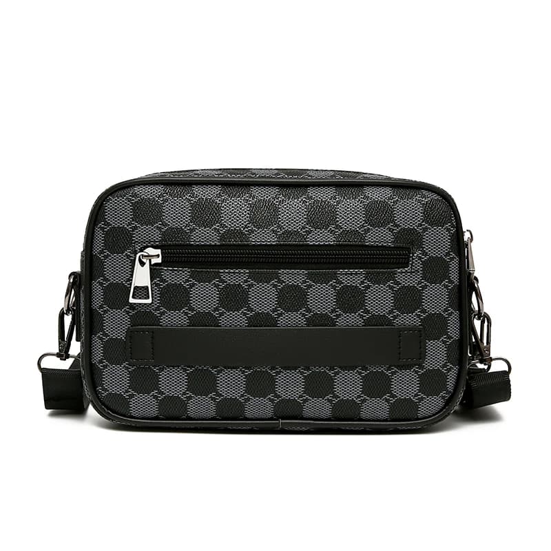 Mode-Business Schulter Tasche PU Leder Männer Kupplung Tasche Breiten Gurt Umhängetasche Designer Casual Männlichen Messenger Pack Telefon