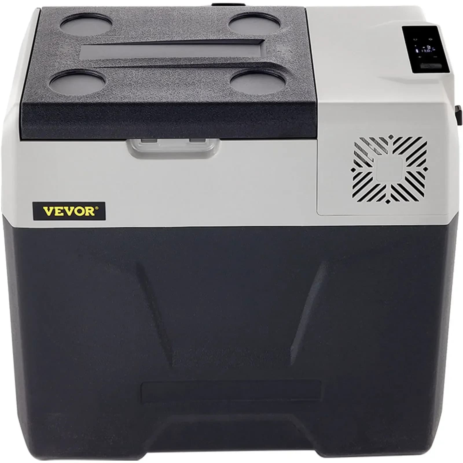 VEVOR 30L 40L 50L Mini-Autokühlschrank Kleiner Kühlschrank Gefrierschrank Tragbarer Kompressor-Kühler 12V/24V 220V für LKW Camping Picknick