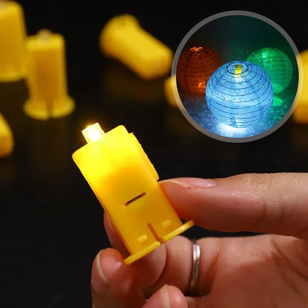 LED Weihnachts-Papierlaterne, Laternen-Ballons, LED-Licht, Elektronisch Batteriebetriebene Miniaturlichter, Hochzeits- und Partydekoration