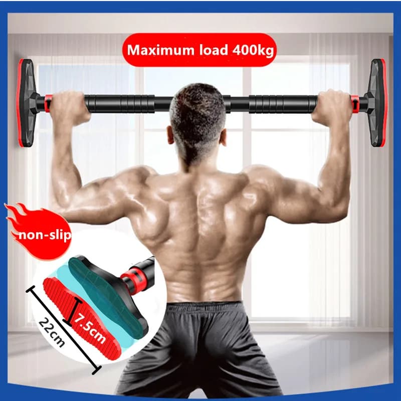 400 kg verstellbare Tür-Horizontalstangen, Übung, Heimtraining, Fitnessstudio, Chin-Up-Training, Klimmzugstange, Sport-Fitnessgeräte