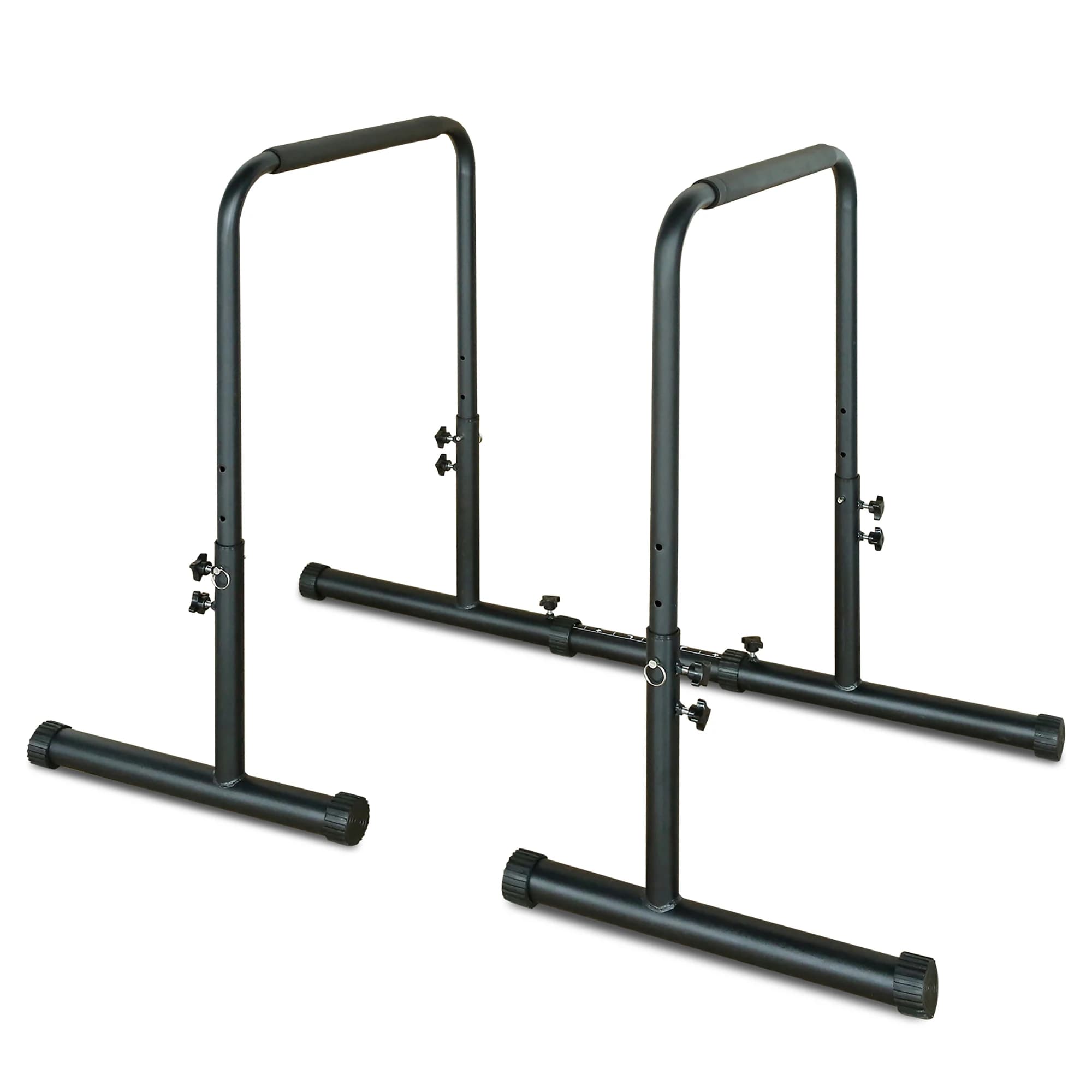 Höhenverstellbare Dip-Bar-Station, 78,74–99,06 cm, mit einem Gewicht von bis zu 249 kg, geeignet für den Heim- oder Fitnessstudio