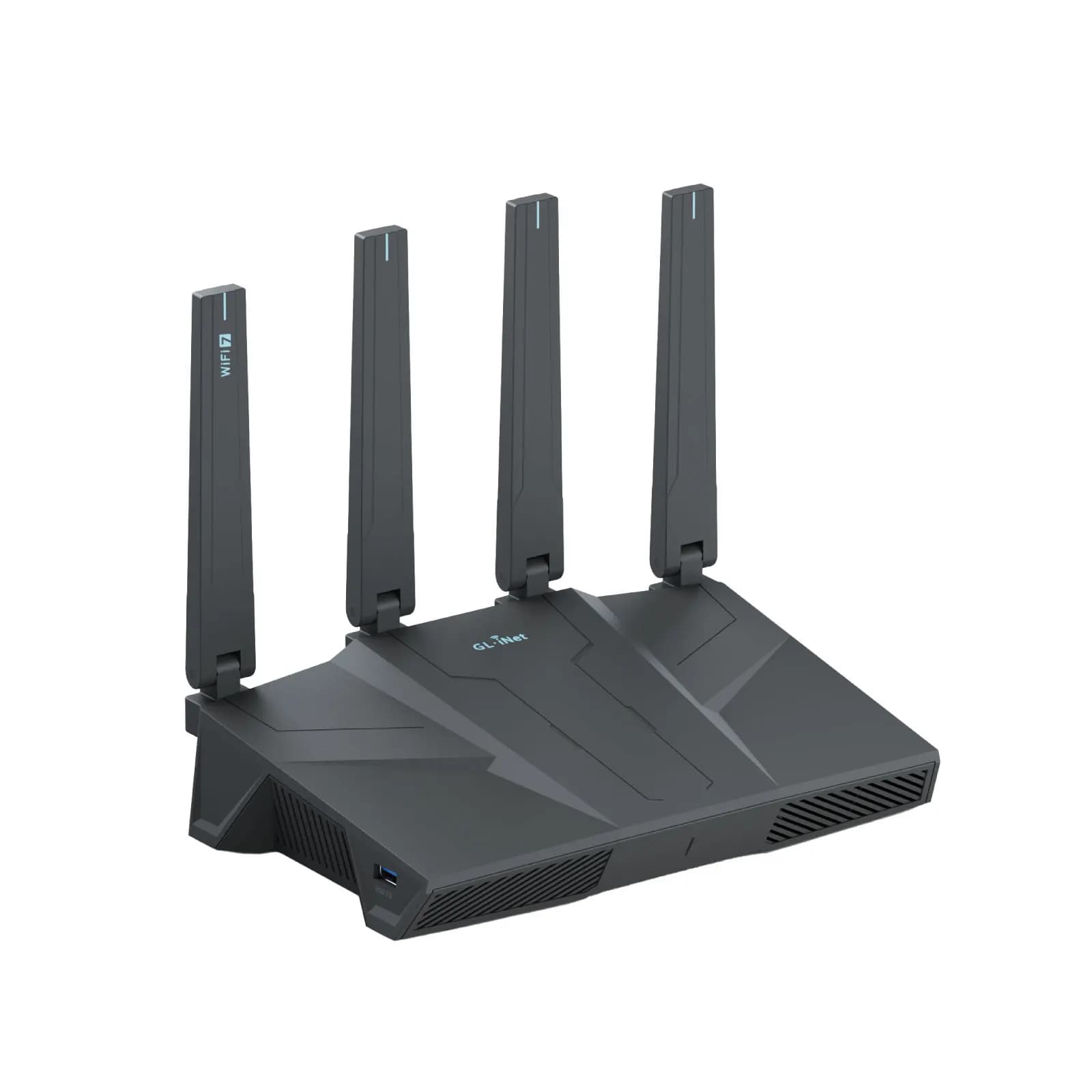GL.iNet GL-BE6500 (Flint 3e) Dual-Band Wi-Fi 7 Heimrouter mit 5× 2,5G Ports, Robuste VPN-Funktionen und Kindersicherung
