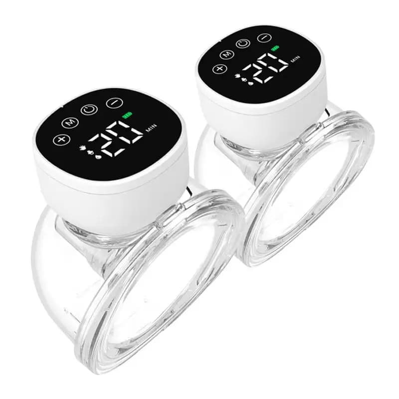 Neue Upgrades Tragbare Milchpumpe Freihändige elektrische tragbare tragbare Milchpumpen BPA-freier Stillmilchsammler