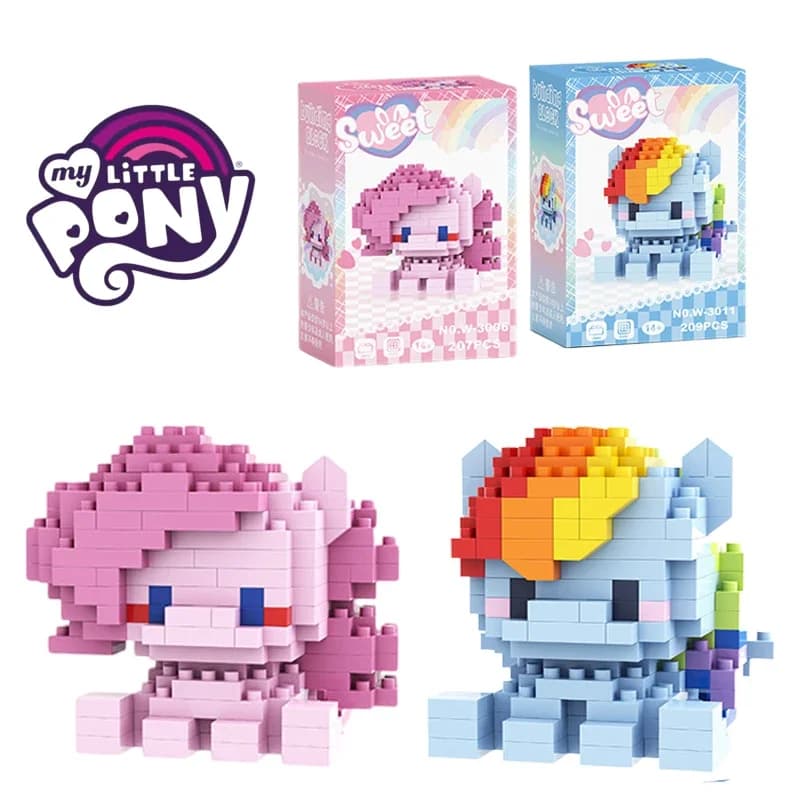 My Little Pony Bausteine Lega Equestria Mädchen Figur Twilight Sparkle Bausteine Cartoon Charakter Spielzeug Für Kinder