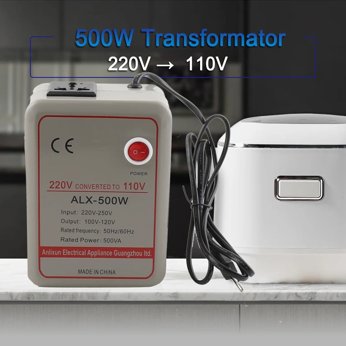 500 W/1000 W/2000 W/3000 W Spannungswandler Transformatoren AC Power Step Up und 220 V-250 V auf 110 V-120 V Step Down Transformationsadapter