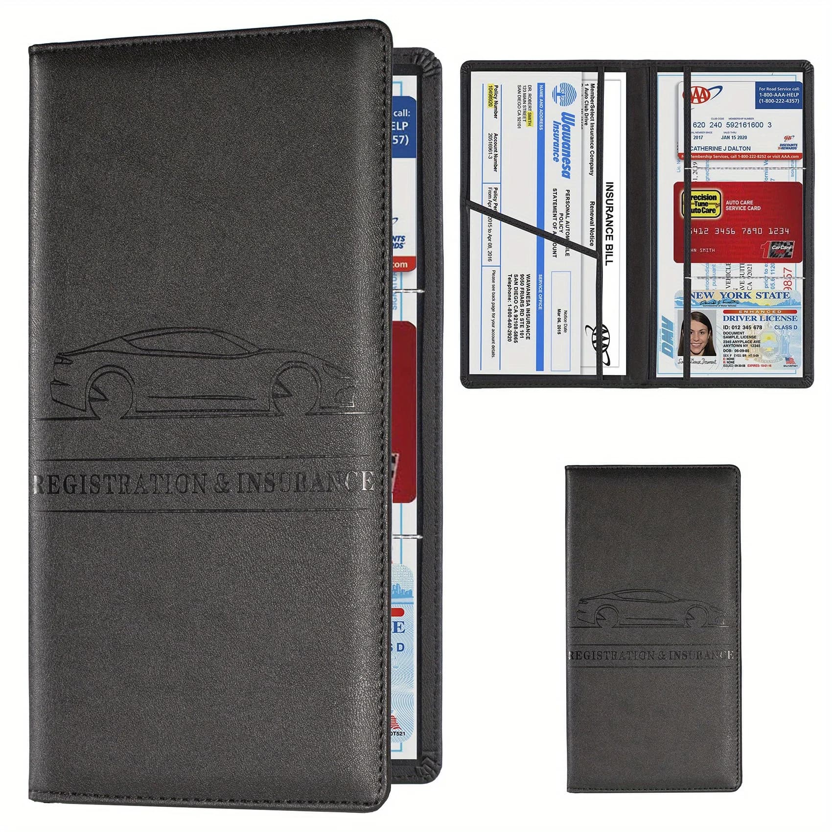 Herren karten halter, Kfz-Führerschein Versicherung karten halter Brieftasche