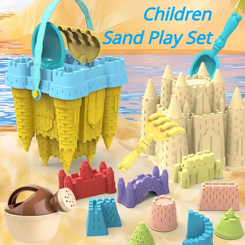 Sand Spielzeug Burg Eimer Spielen Sand Set Spielzeug Sand Scoop Kinder Sommer Hobbys Wasser Spaß Strand Spielzeug für Kinder Strand Zubehör