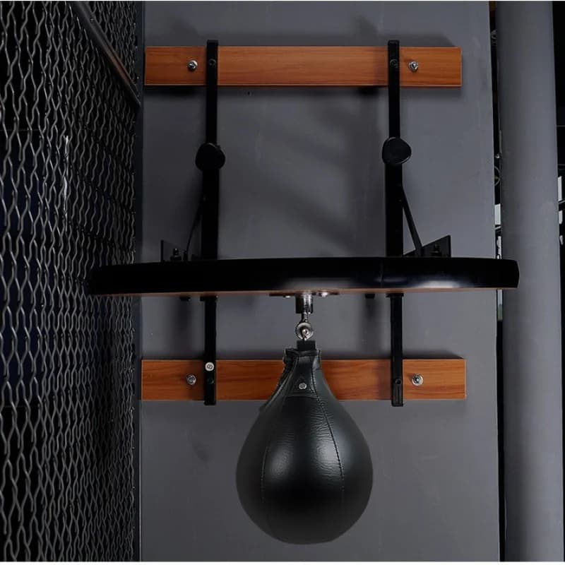 Boxing Speed Ball Rack Trainingsgeräte professionelles Entlüftungsbrett Aufhängung Reaktionsbrett höhenverstellbar