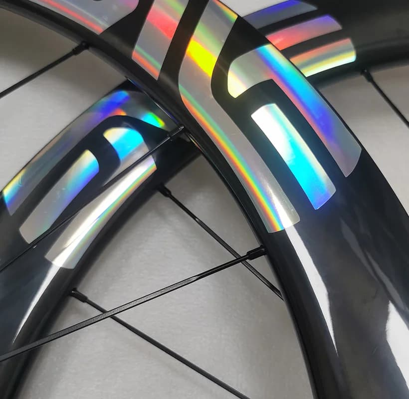 Scheibenbremse Carbon Rennrad Drahtreifen Scheibenlaufradsatz 45/50/55 mm individueller Aufkleber 54T Keramiknabe Breite 36 mm Gravel Fahrradrad 700c