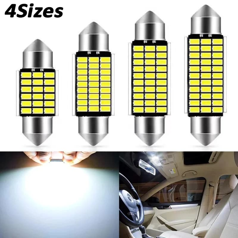 2/10Pcs LED Girlande Dome 31mm 36mm 39mm 42mm Super Helle Led-lampe hochwertige Auto Kennzeichen Licht Auto Innen Leselampe