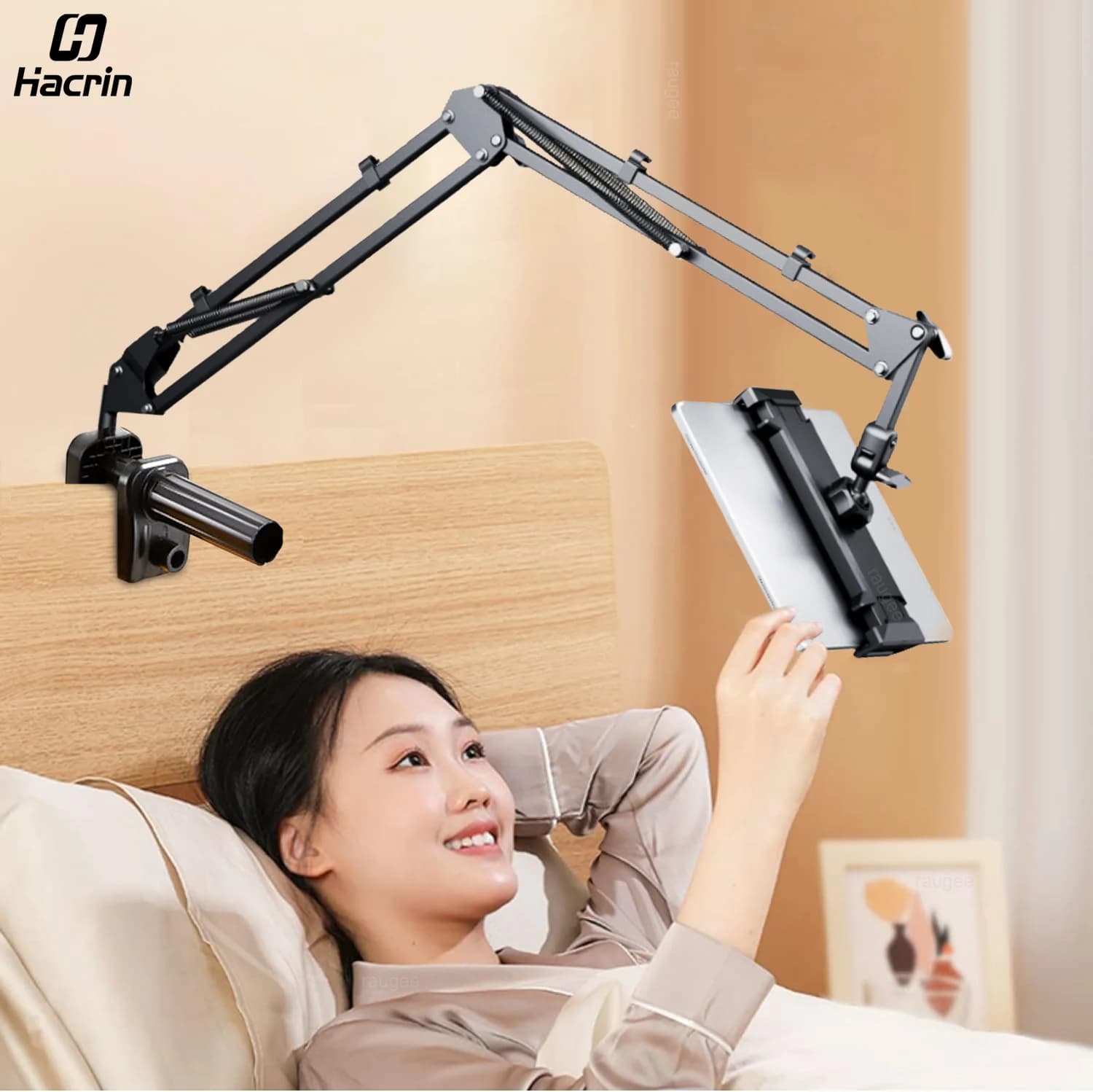 Handy Nachttisch halter iPad Tablet Stand Lazy Bracket verstellbare Desktop Aluminium Arm halterung Unterstützung für Telefone Xiaomi Pad