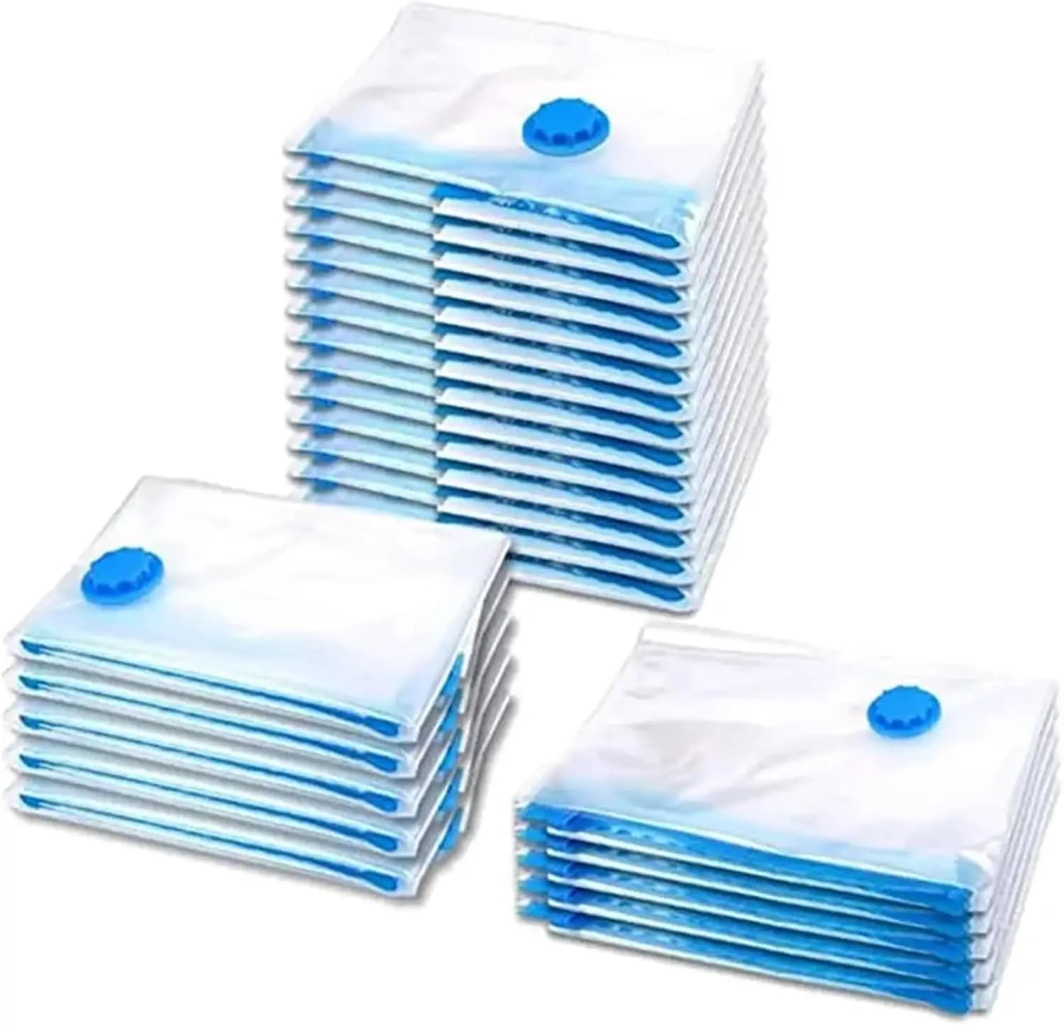 5er-Pack Vakuum-Aufbewahrungsbeutel, platzsparende Beutel, Kompression für Bettdecken und Decken, Versiegelung, Kleidung, Reiseverpackung, Organizer