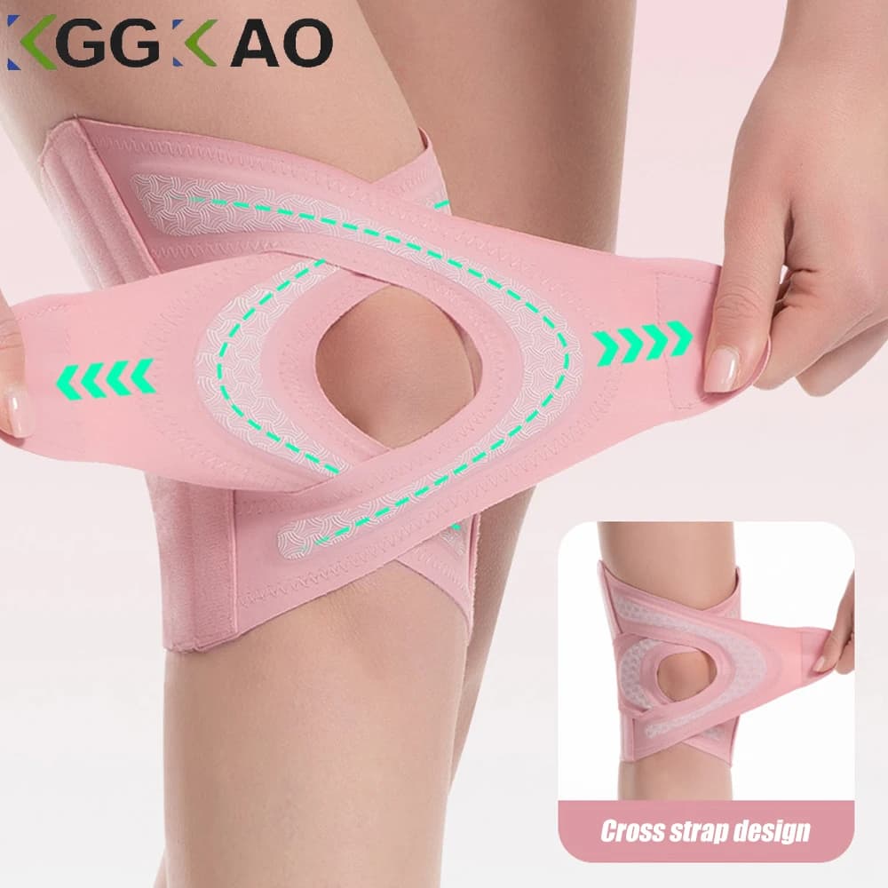 1 Stück Scharnier-Kniebandage mit Seitenstabilisatoren - Verstellbare Stütze für Meniskusriss, Arthritis, Knieschmerzen für Männer & Frauen