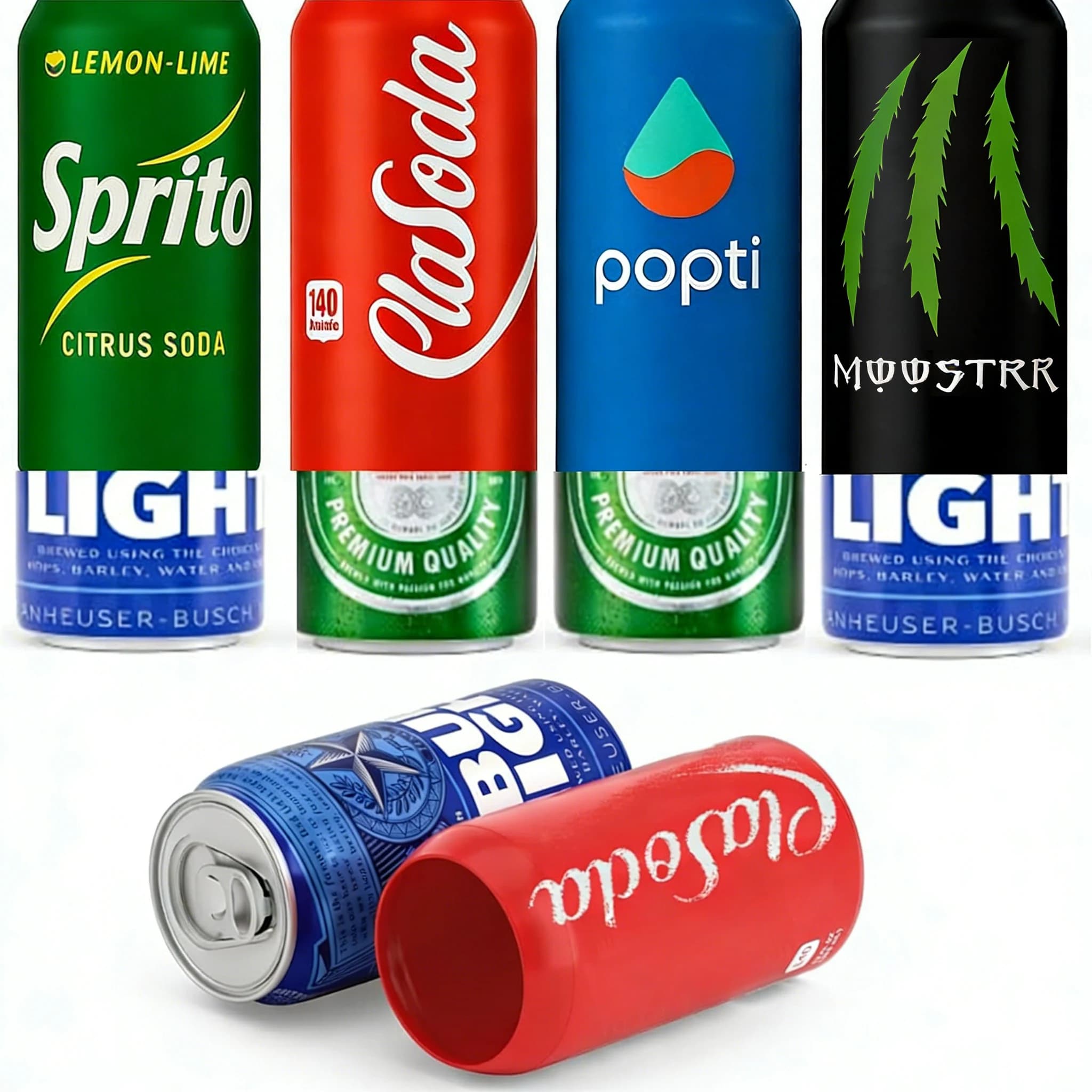 Silikon-Dosenabdeckungen, die aussehen wie Soda-Dosenabdeckungen zum Verstecken Bier. Silikon-Dosenhülle, Golf-Bierhülle, Biergeschenke für Männer