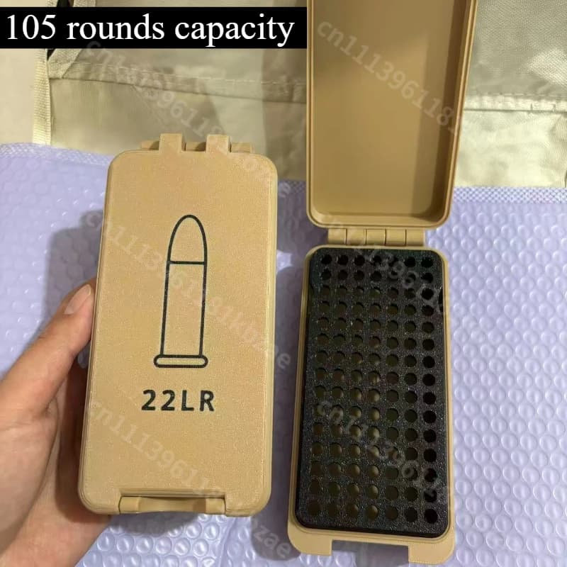 Nur eine leere Box, 3D-gedruckte 22LR-Kugelaufbewahrungsbox, Sammlerstück für Enthusiasten, Bastelornament