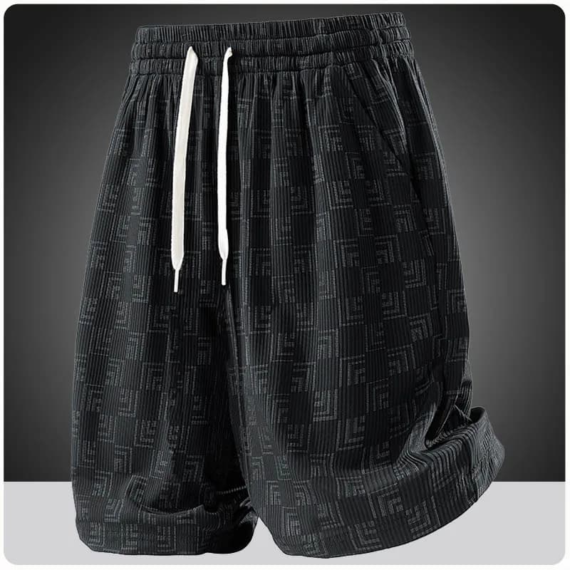 Bedruckte Cargo-Shorts für Herren, Sommer, Eisseide, lässig, locker, Übergröße, 7XL, 8XL, Shorts, Outdoor, Fitnessstudio, Laufen, Sport,