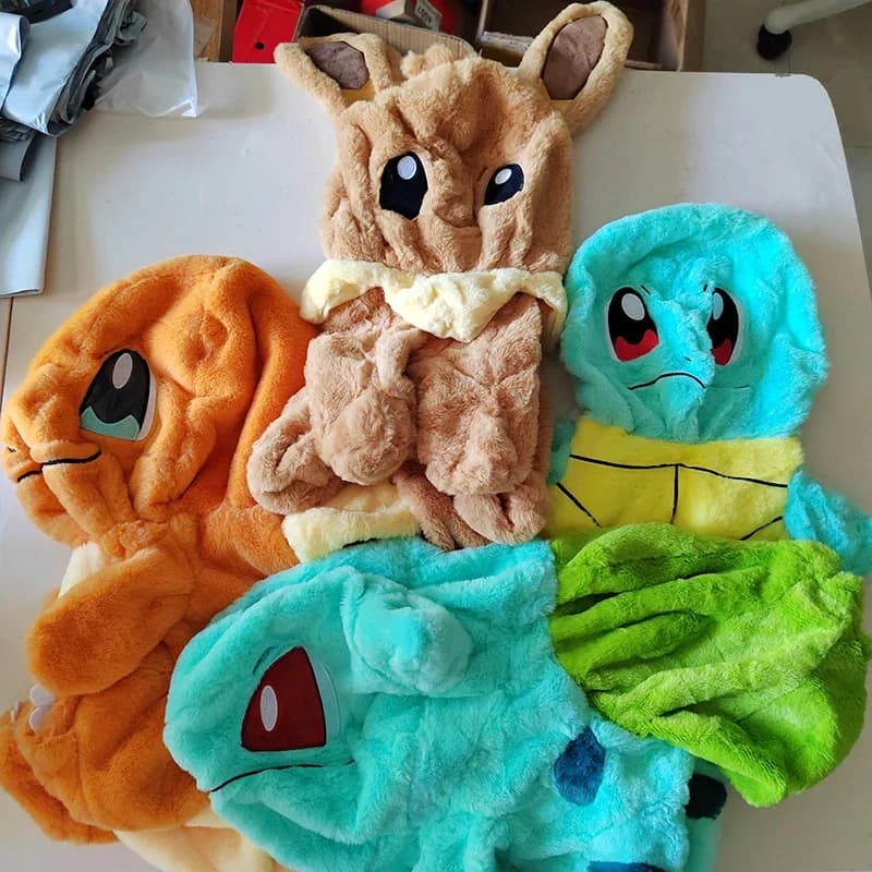 Riesige pokemon eevee charm ander quirl holster plüschtiere großes pokémon bulbasaur halbfertiges leder holster kind weihnachts geschenk