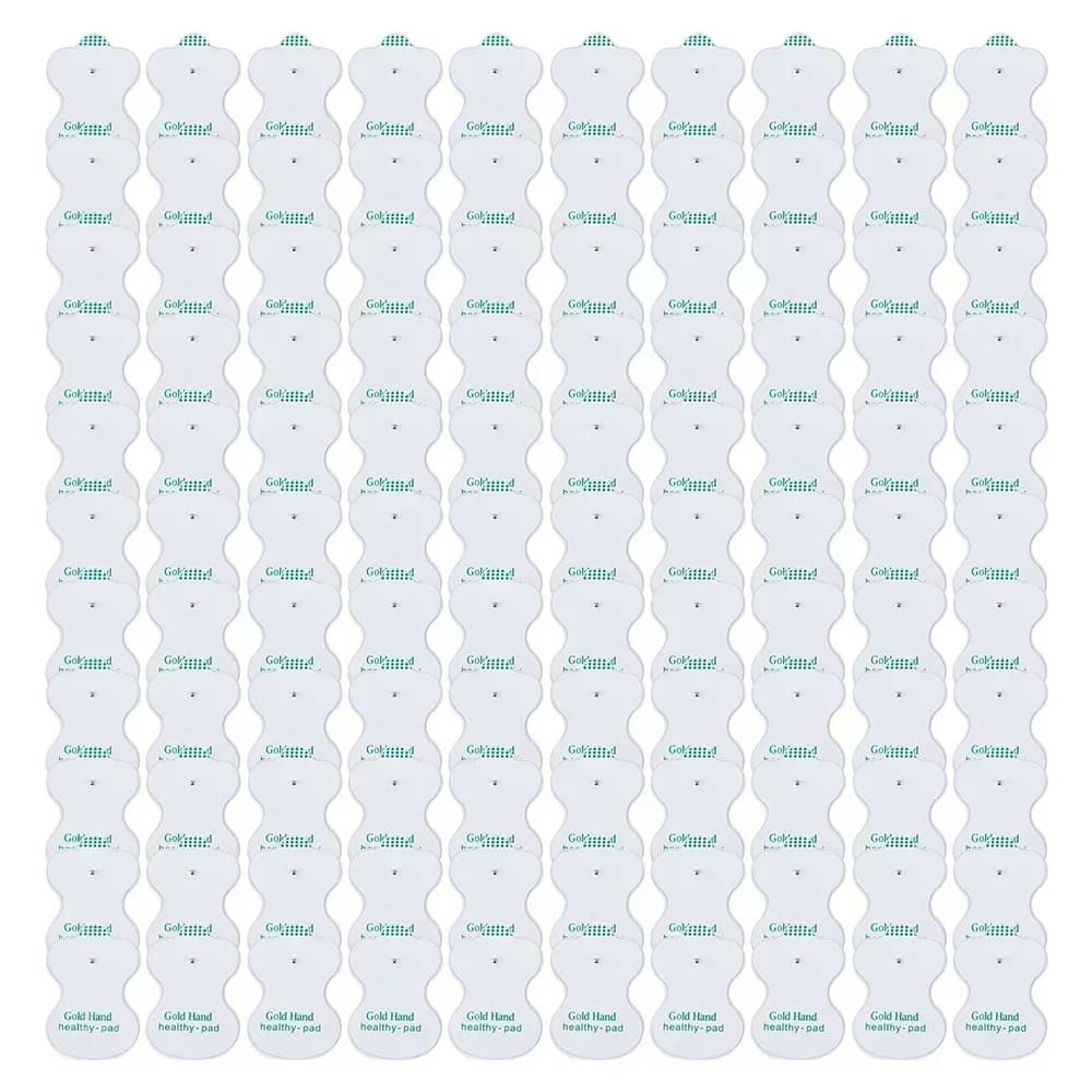 100/50/10 stücke EMS Elektroden Pads Wiederverwendbare Massage Patch für Zehn Digitale Therapie Maschine Elektroden Digitale Therapie Massage 3,5mm