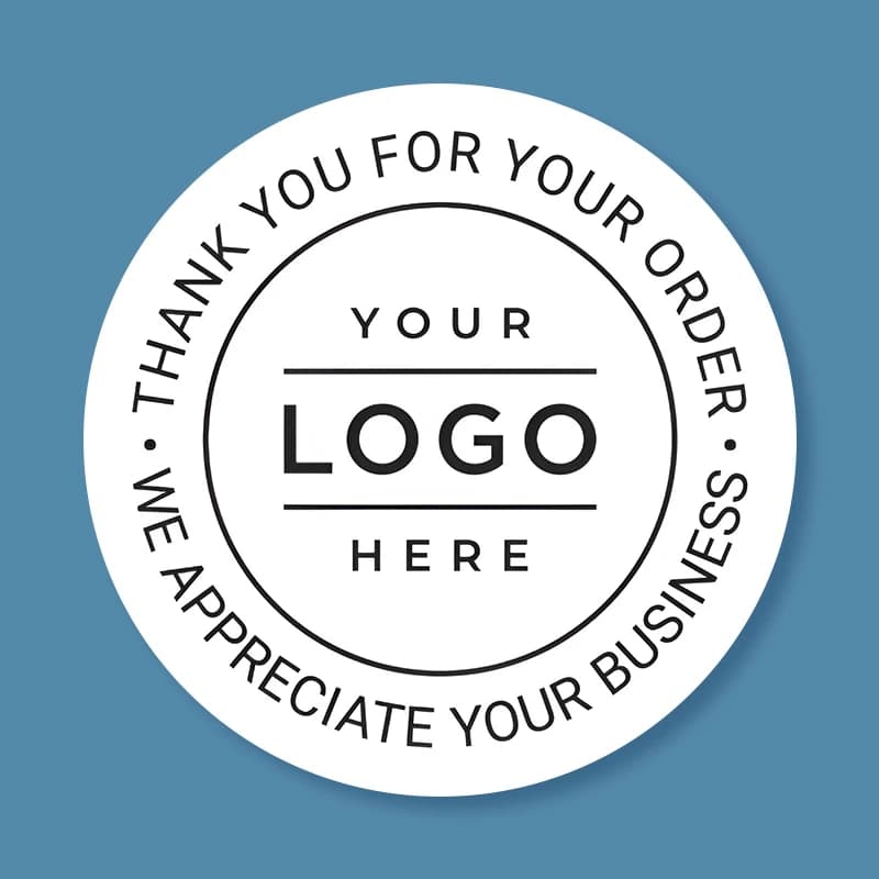 Individuelle Design-Aufkleber für jeden Anlass – Laden Sie Logo/Foto aus, um personalisierte Aufkleber, Event-Dekoration und Geschenketiketten zu