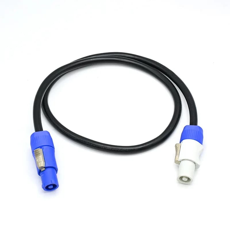 Flexibles Powercon-Kabel 3x 2,5 mm2 1,5 mm2 Power Con AC-Stromverlängerungskabel 1 m 1,5 m 2 m 3 m 5 m für Bühnenlicht-LED-Bildschirmstrahl
