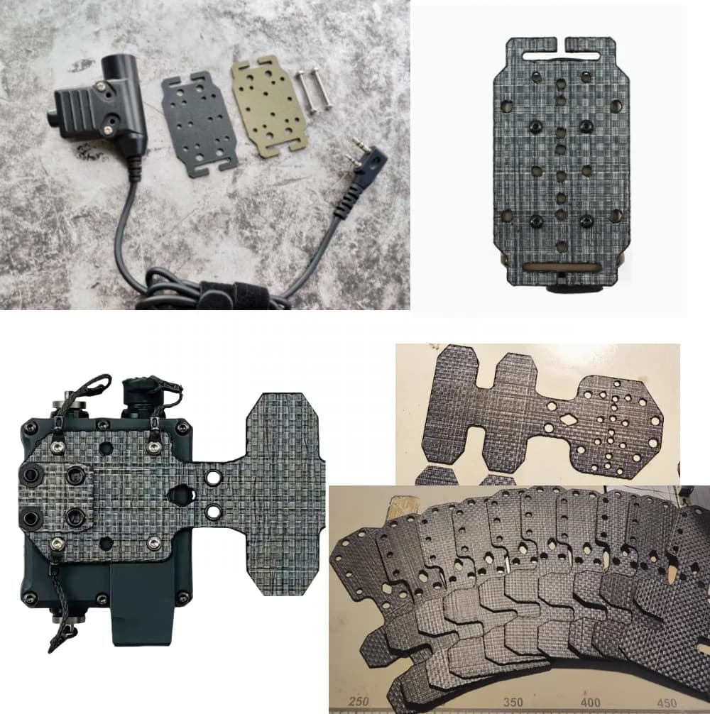 Taktischer U94/V20/V60 Mehrfachfunk-PTT-Halter, fester Platinenadapter für FCPC V5/AVS/V60/X50 PTT-Erweiterungsplatine im AXL-Stil