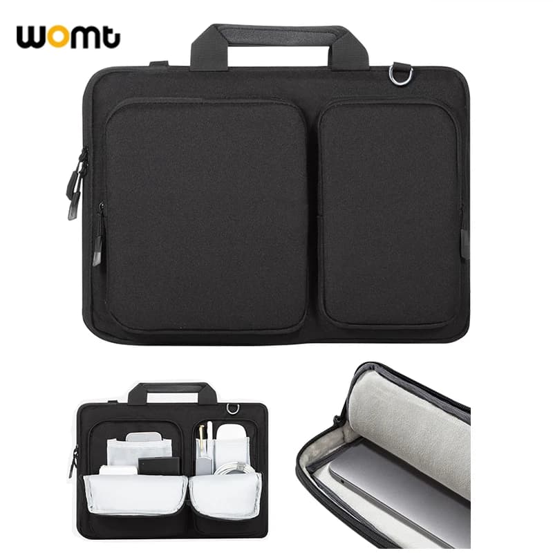 Laptop-Umhängetasche für MacBook Pro 14 M4 A3112 A3401 A3185 Air 13 A3113 A 324015 .6 Zoll Handtasche für MacBook Pro 16 A3403 A3186
