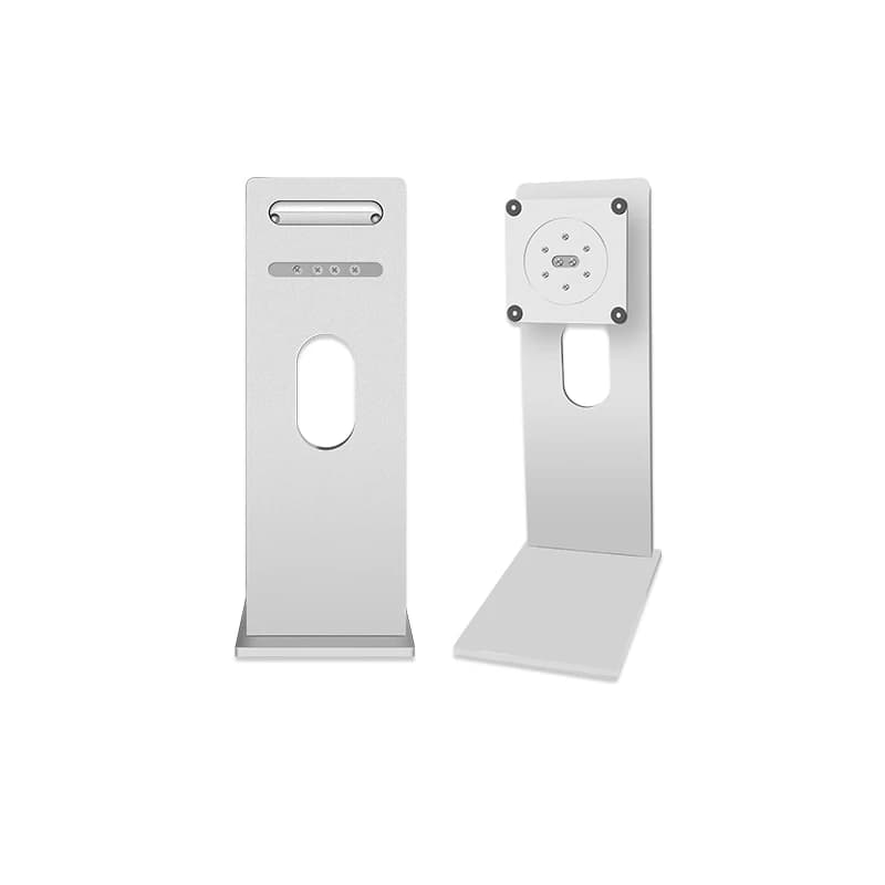 Monitorarme aus Aluminiumlegierung, VESA, 100 x 100 mm, 5–8 kg, tragend, höhenverstellbar, 90-Grad-Drehung, vertikale Display-Halterung