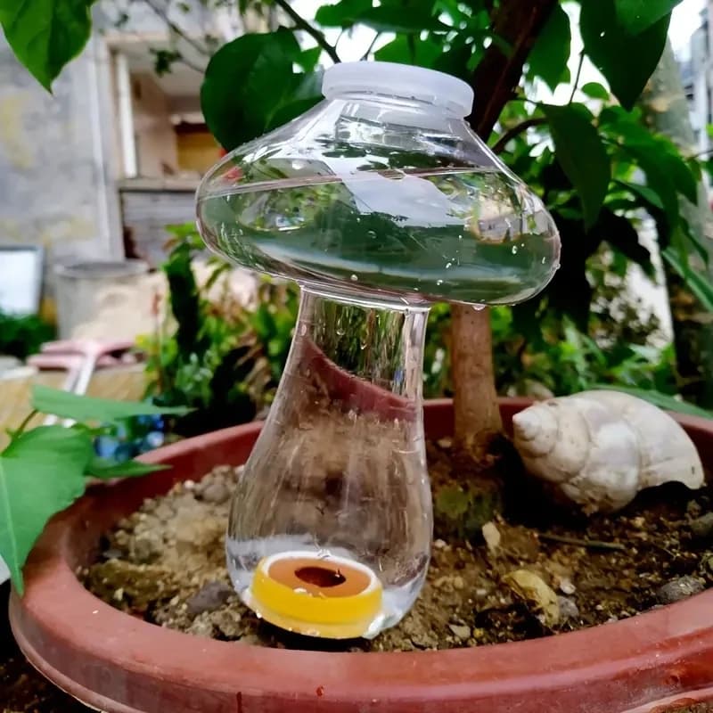 Bewässerung Pflanzer Einsatz Liebe geformt automatische Pflanze Waterer Sprayer Wasser Tropf Bewässerung Blume Pflanze, Tropf Wasser Versickerung