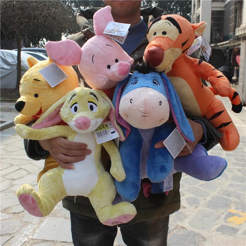 Auf Lager: Winnie Puuh Bär und Tigger, Eeyore Esel, Piglet, Puuh Bär Plüschtiere, Geschenk für Jungen und Mädchen, Geburtstagsgeschenk Puppe