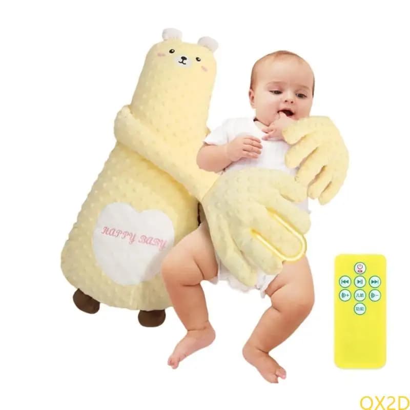 Qx2d baby beruhigende duge pacify hand schlaf assist kissen mit/ohne Musik und Fernbedienung