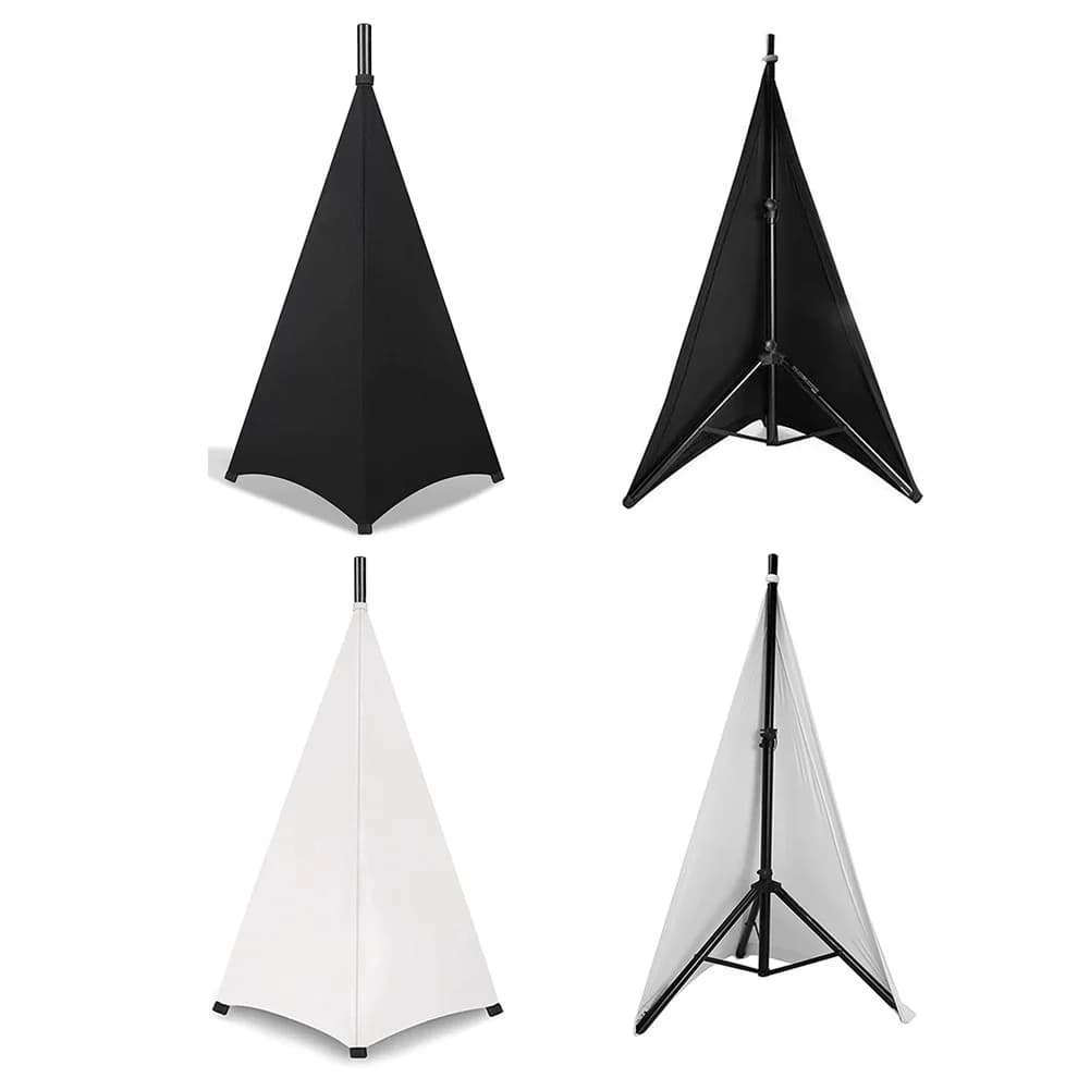 DJ Light Lautsprecher Stand abdeckung Universal Stativ Stand abdeckung Höhe flexible dehnbare Boden ausrüstung Werkzeug Jalousie Zubehör