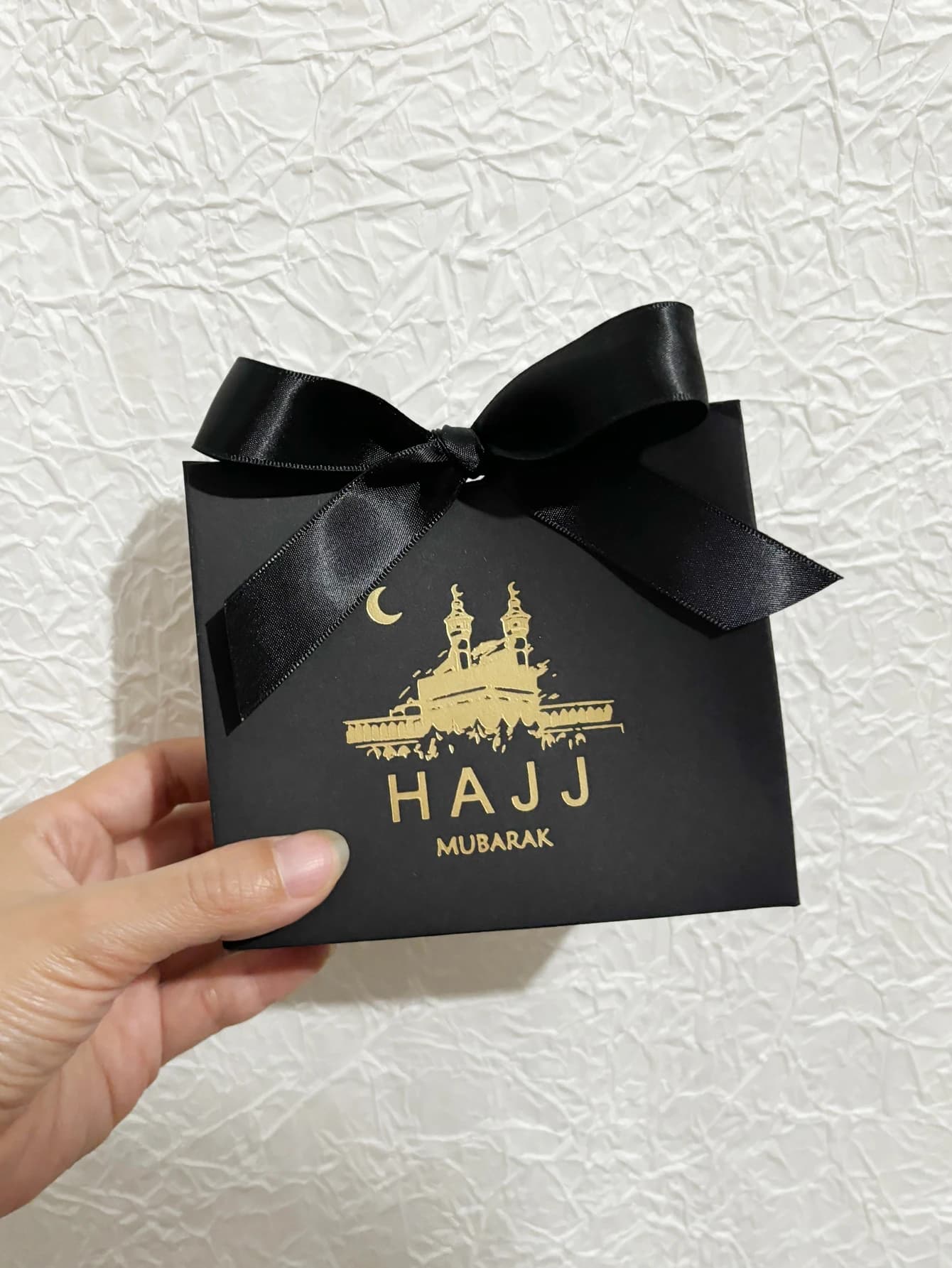 Hajj mubarak bonbon box keks geschenk beutel boxen | muslimische islamische ramadan kareem iftar party | glückliche eid al-adha festival dekoration