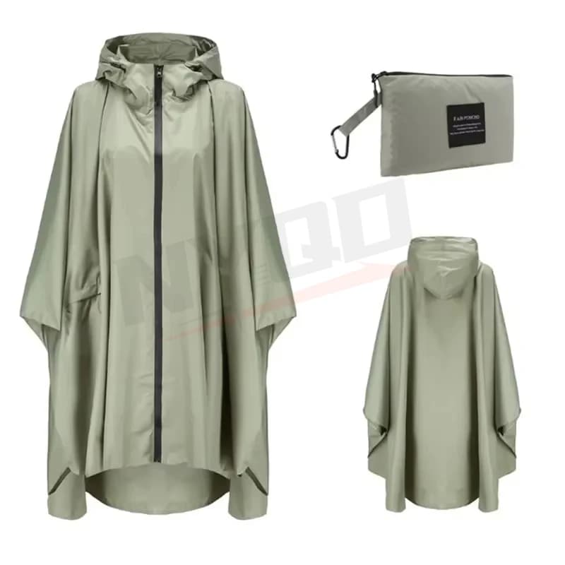 Nylon Motorrad Erwachsene Regenmantel Frauen Männer Wasserdichte Zelt Regen Abdeckung Tragen Im Freien Wandern Regen Mantel Poncho Jacke Mantel