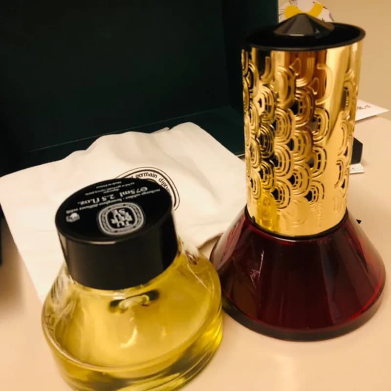 Diptyques Sanduhr-Diffusor Baies 34, natürlicher Duft, luxuriöser Heimduft, langsamer Fluss, Aromatherapie, Geschenk für Schlafzimmer,