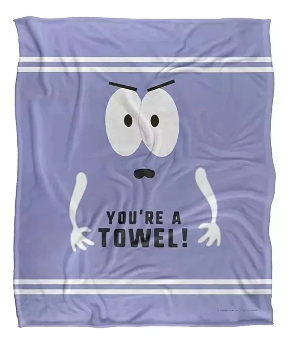 Toallin South Park Muster Strandtücher Cartoon Lustige Pose Weiches Duschtuch Reise Spa Schnell trocknende Decke Schwimmen Bad Camping
