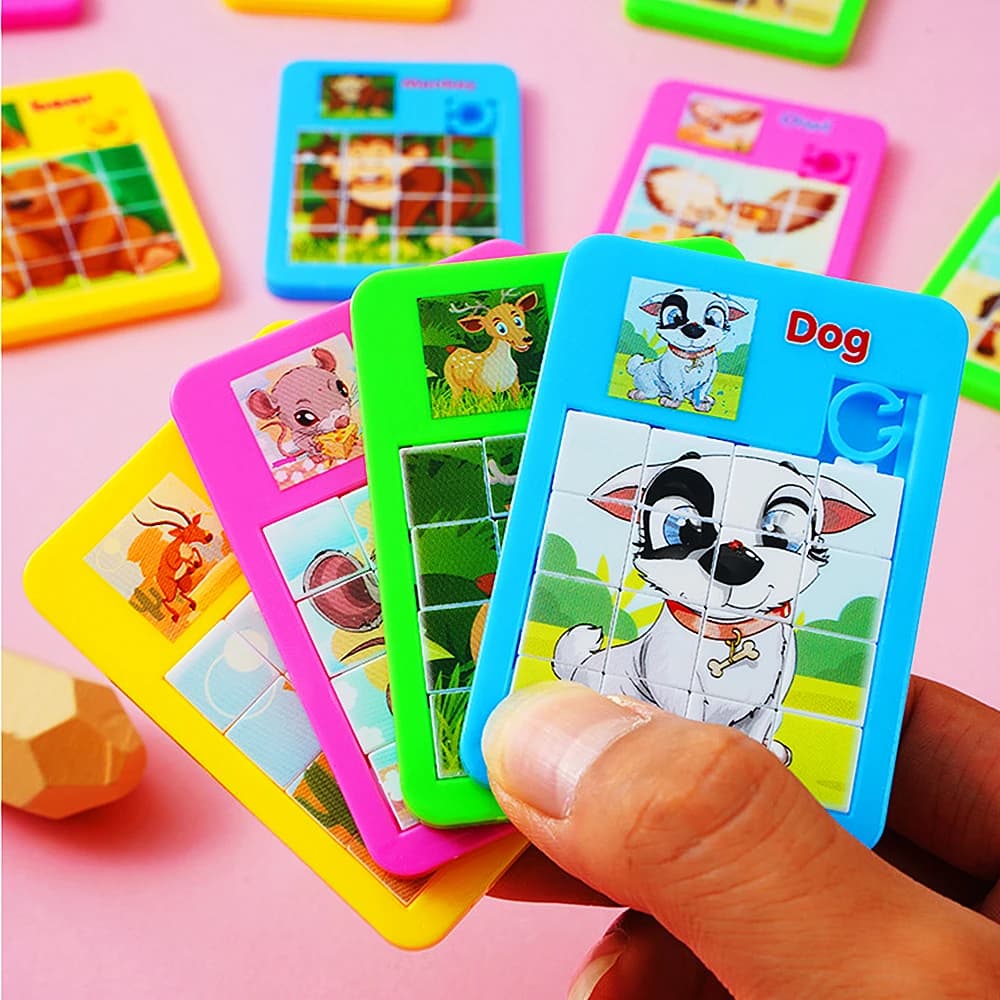 12/30PC Cartoon Puzzle Tier Puzzles Frühe Pädagogische Entwicklung Spielzeug für Kinder Geburtstag Party Gefälligkeiten Pinata Füllstoff