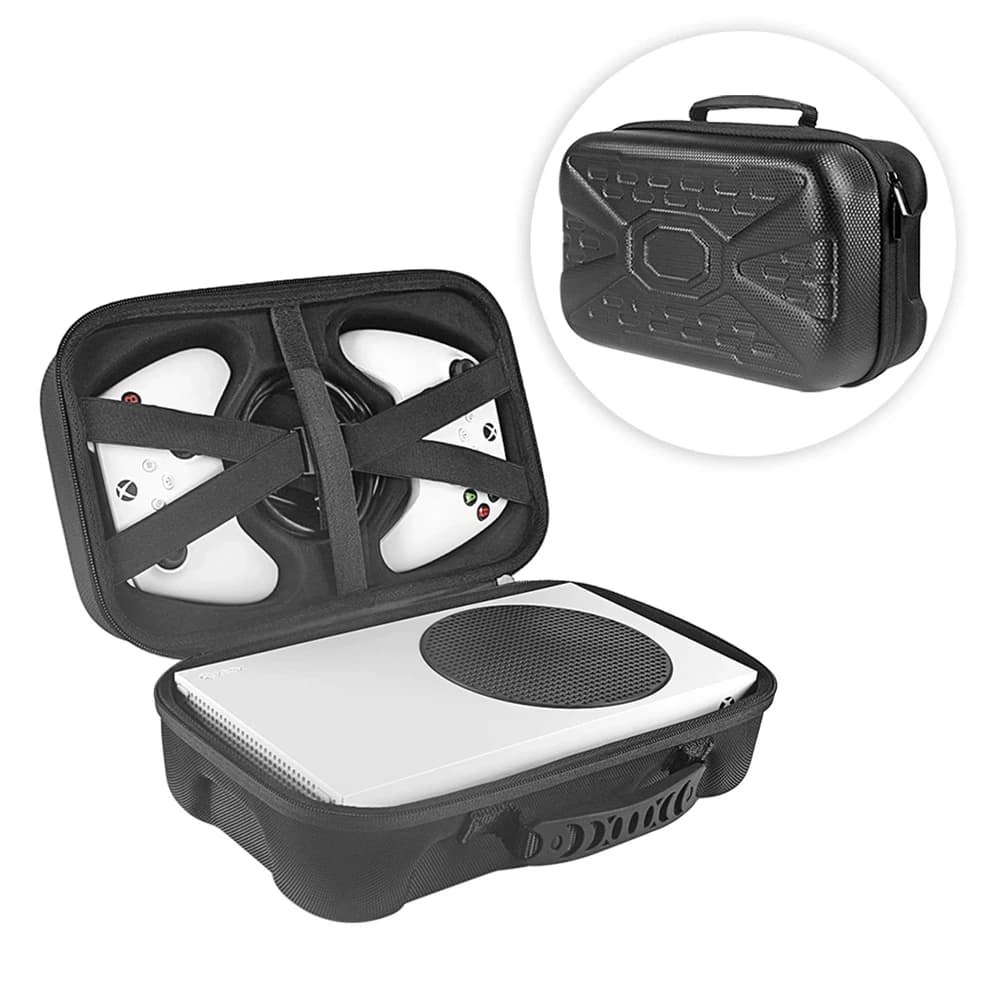 Für X Box Xbox Serie X S Tasche Spielkonsole Gamepad Controller Lagerung Organizer Reise Koffer Tragen Fall Zubehör Funda Werkzeug