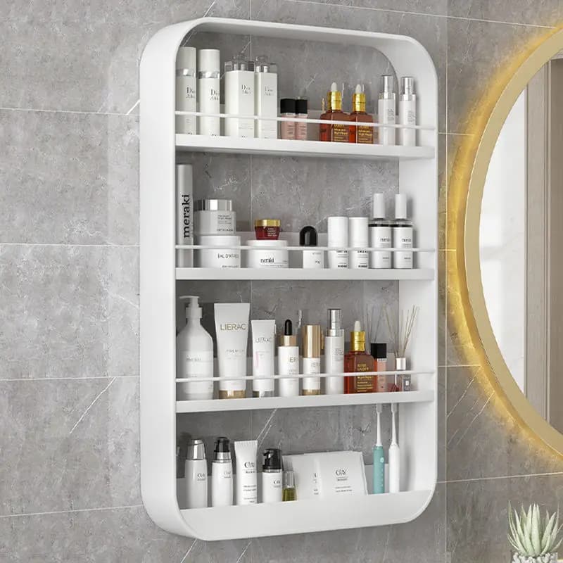 Bad Organizer Regale Rack Wand Lagerung Box Toilettenartikel Kosmetische Lagerung Rack Küche Gewürz Flasche Lagerung Regal