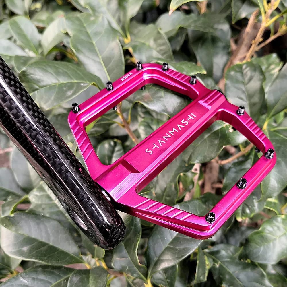 Shanmashi 2024new CNC Aluminium legierung leichte Lager Mountainbike Pedal Polier behandlung