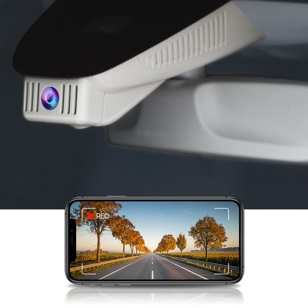 Fitcamx 4K Dash Cam für Mercedes Benz GLC X253 & C-Klasse W206/W205/W204, OEM-Auto-DVR mit Nachtsicht, einfache Installation