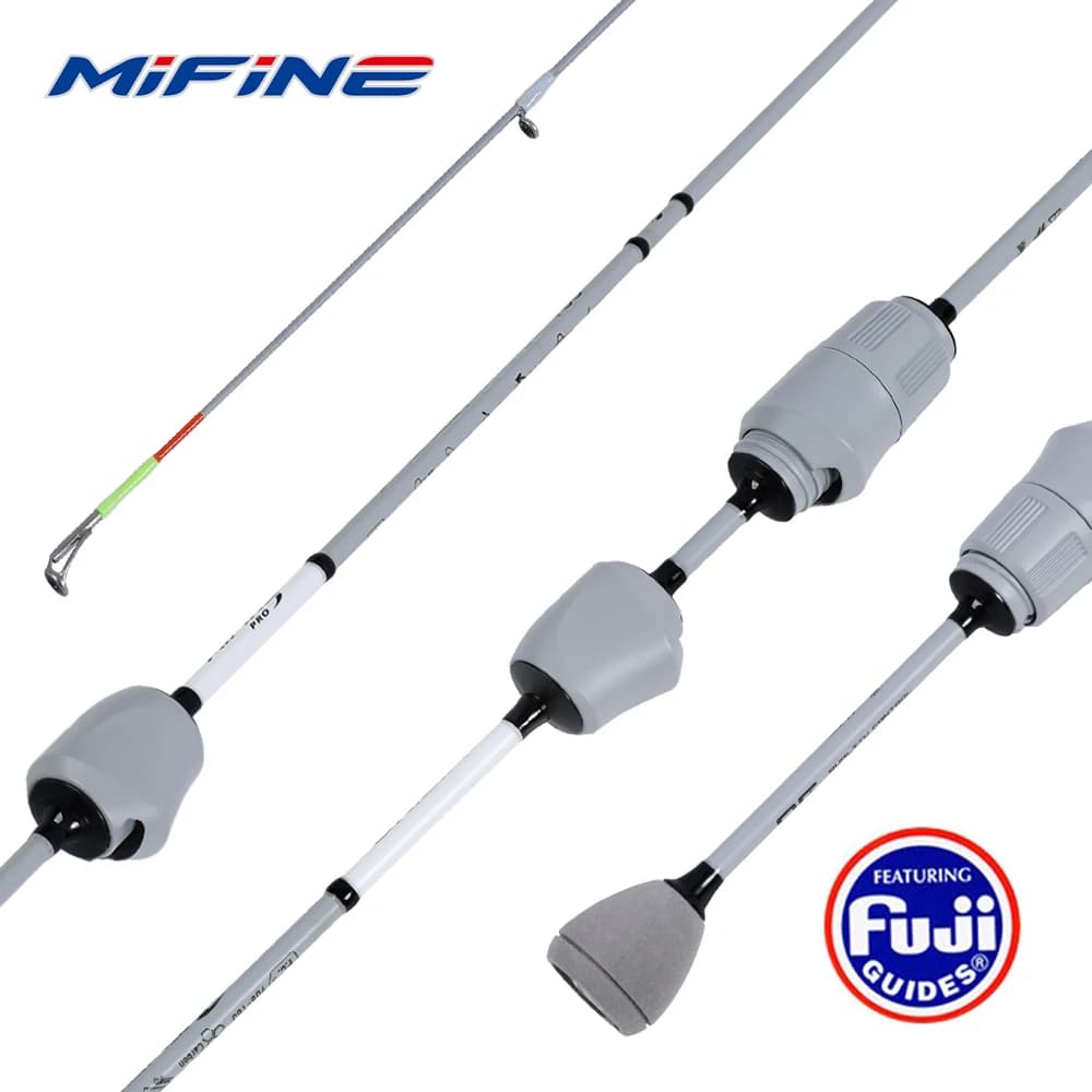 Mifine GHOST BLADE XUL Ultraleichte Spinnrute 0,2–0,6 g 30T Kohlefaser-Fuji-Ringe, röhrenförmige Spitzen zum Forellenangeln, schnelle Aktion