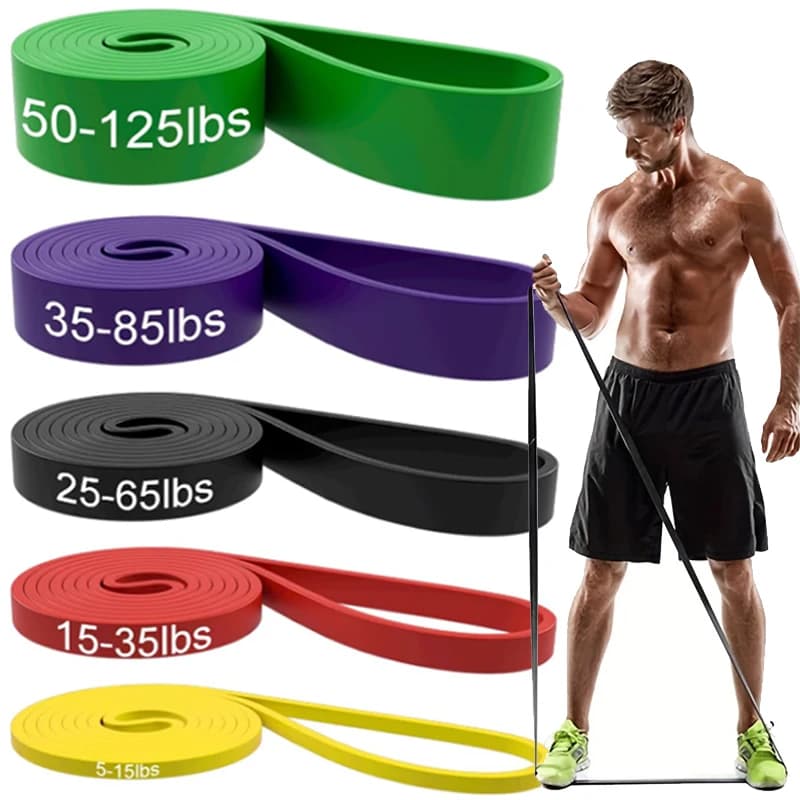 Entriegeln Sie Ihr Fitnesspotenzial mit Widerstandsbändern: Krafttraining, Bodybuilding, Training, Dehnung, Heim-Fitnessstudio und mehr