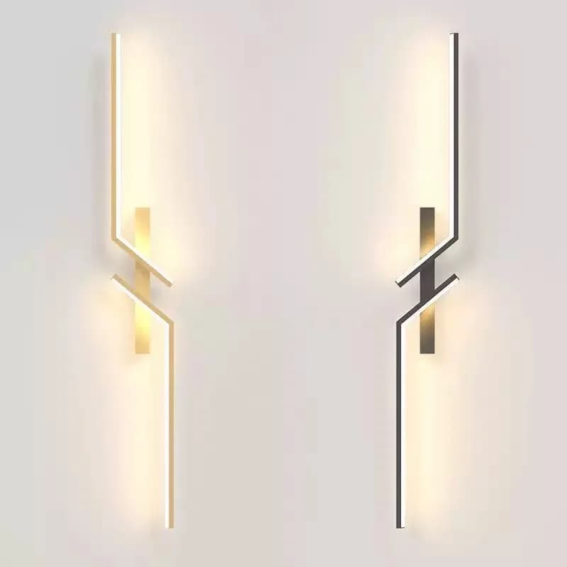 LED Wand Lampe Moderne Minimalistische Streifen Wand Dekor Lichter Beleuchtung Für Schlafzimmer Nacht Wohnzimmer TV Sofa Lobby Hintergrund Dekor