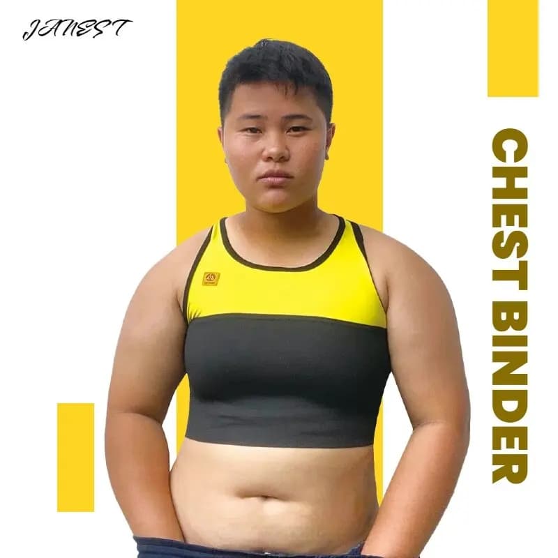 Pullover Brust Binder Schnell trocknend Sportbekleidung Binder Brust Top Kurze Weste Korsetts Vollständige Bandage Unterstützt Übergröße