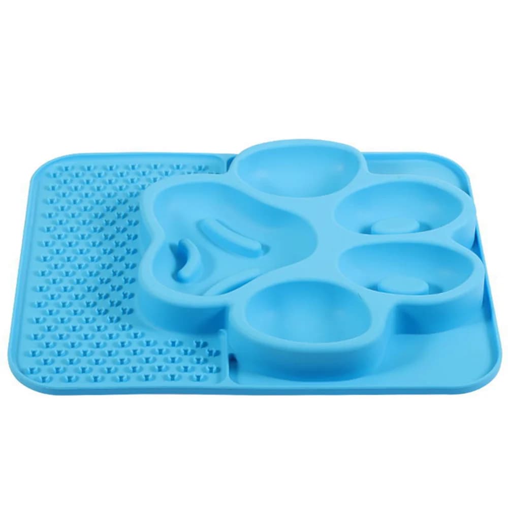 Pet Slow Feeder Matte Saugnapf Lecken Pad Schnupftabak Matte Anti-Choke Hund Platte Stabile Lecken Matte für Hunde katzen Pet Liefert