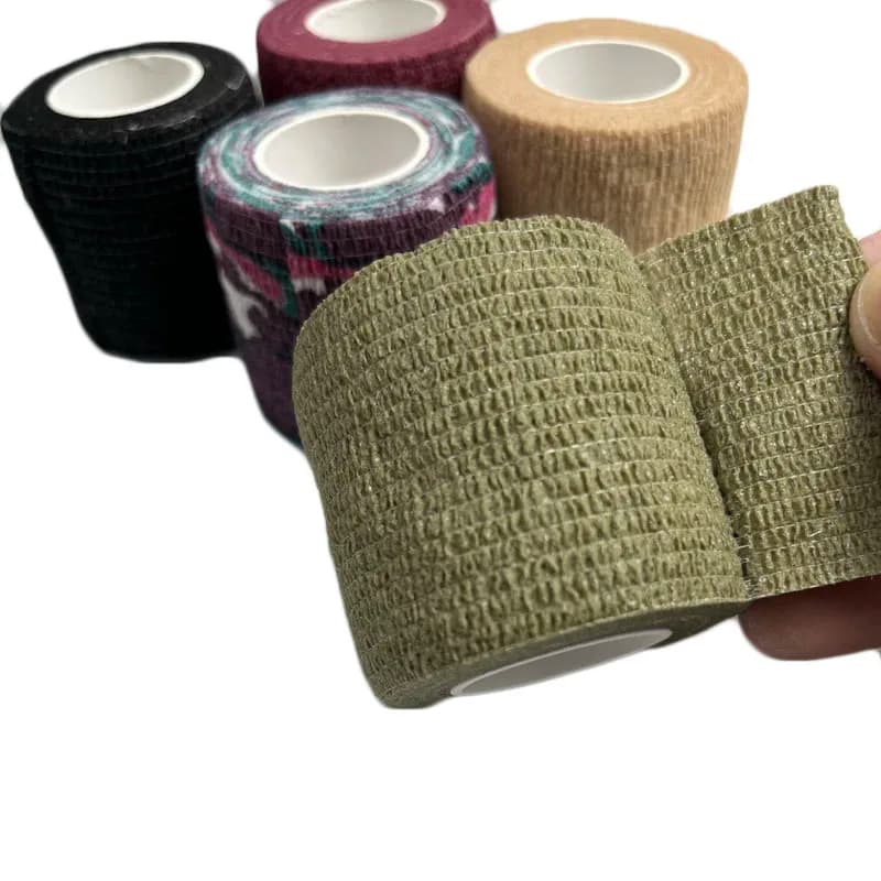 Elastische Bandage Selbst-klebeband Für Finger Handgelenk Knöchel Atmungsaktive Sport Fixer Band Medizinische Camouflage Wrap Haustier Tier Verband