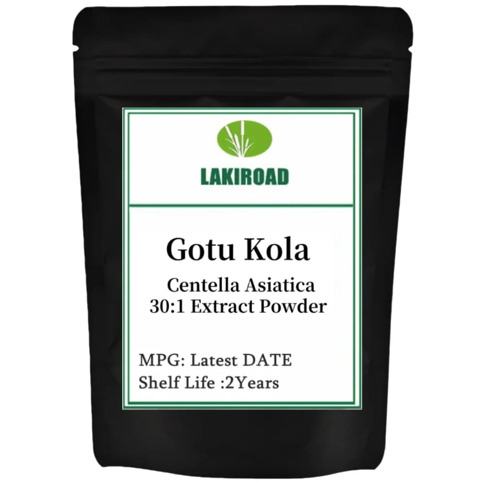 50–1000 g Gotu Kola Centella Asiatica-Extrakt, Hautrekonstruktion, Anti-Aging, Aufhellung, Reparatur von Narben