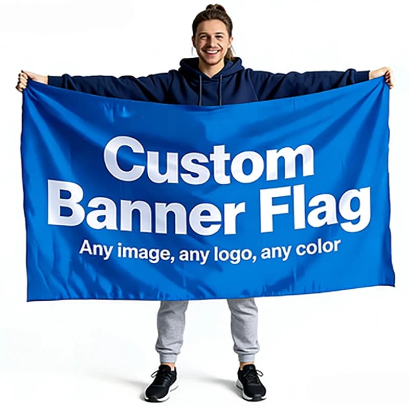 Individuelle Bannerflaggen in jeder Größe mit Logo, geeignet für Innen- und Außenbereiche, Schlafzimmer, Gärten, Rasenflächen, Veranden,